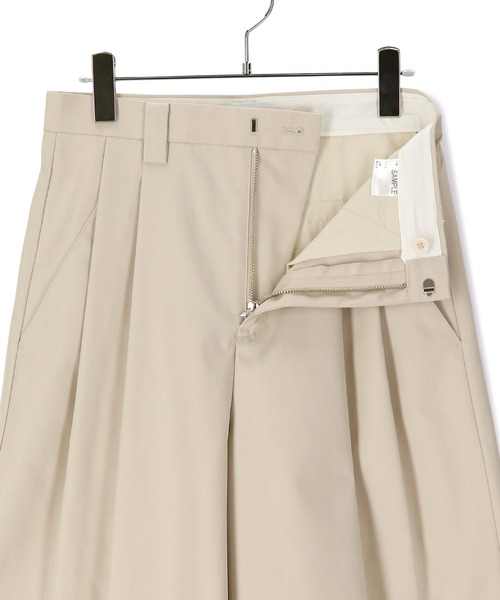 「ADAM ET ROPE'」 チノパンツ 36 ベージュ レディース_画像8