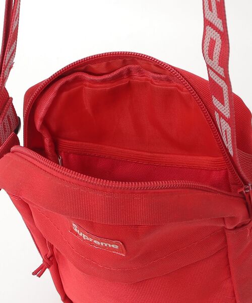 Supreme レッド ショルダーバッグ 新品 Supreme（シュプリーム） ワンポイントショルダーバッグ - レッド