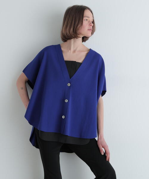 LE PHIL（ル フィル） ベスト ジレ オーバーサイズラウンドヘムジレ