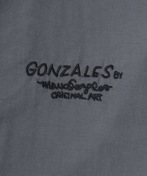 「Mark Gonzales」 ブルゾン L グレー メンズ_画像9