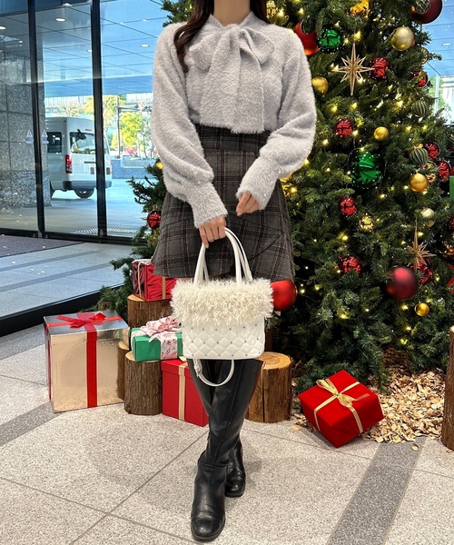 「apres jour」 長袖ニット X-LARGE オフホワイト レディース_画像6