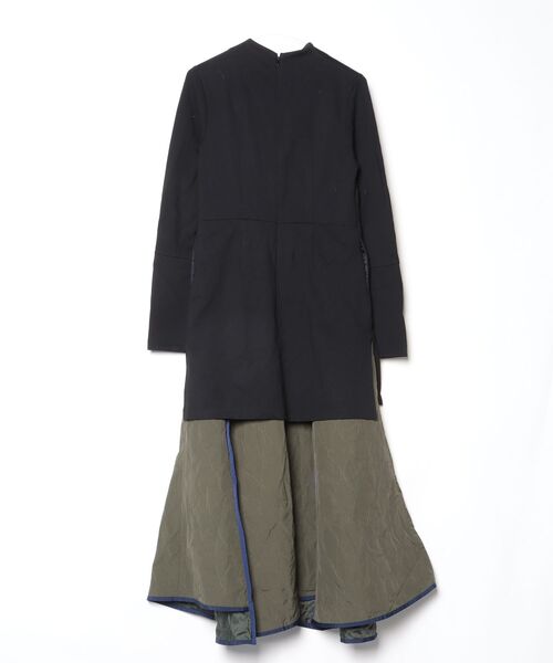 UN3D.（アンスリード） 長袖ワンピース 36 ブラック レディース