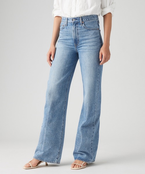 Levi's（リーバイス） ジーンズ デニム デニムパンツ RIBCAGE WIDE LEG