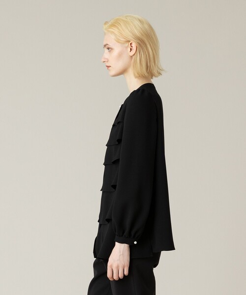 「LOULOU WILLOUGHBY」 長袖ブラウス 2 オフホワイト レディース_画像3