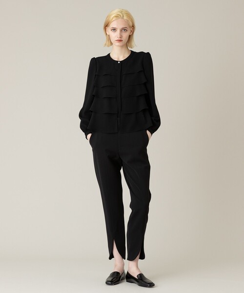 「LOULOU WILLOUGHBY」 長袖ブラウス 2 オフホワイト レディース_画像8