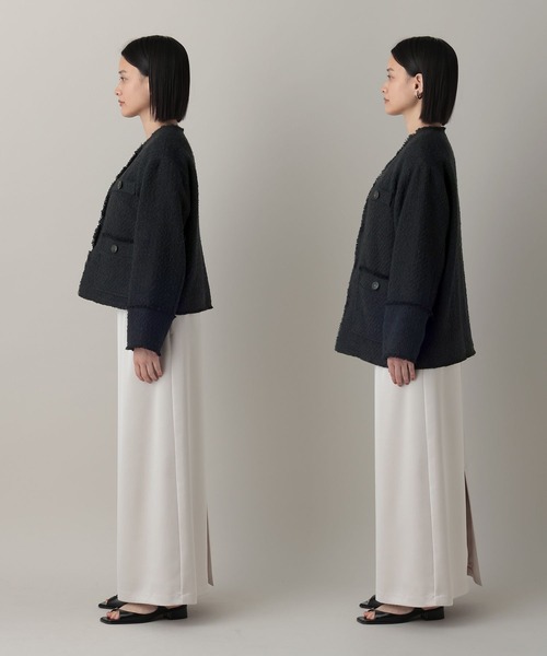 A part by（アパートバイ） ジャケット ノーカラージャケット 「S