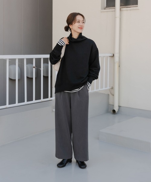 「URBAN RESEARCH DOORS」 スウェットカットソー MEDIUM ブルー レディース_画像9