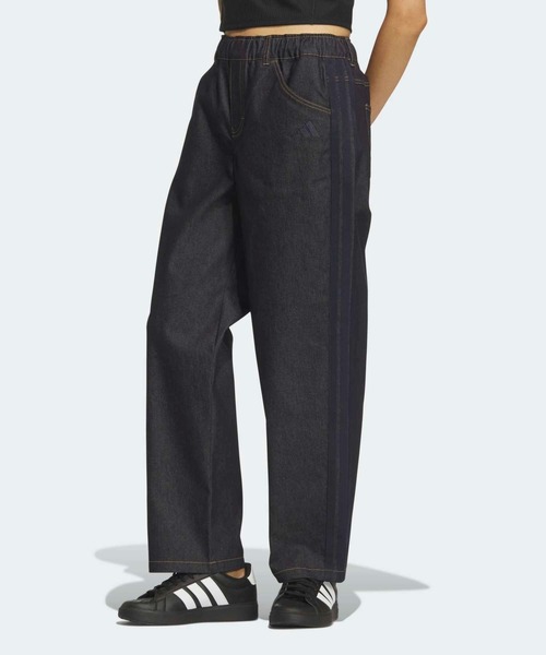 値下げしました、adidas デニムパンツ　ルーズ32インチ adidas（アディダス） ジーンズ デニム デニムパンツ スタジアム
