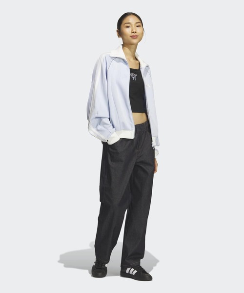 値下げしました、adidas デニムパンツ　ルーズ32インチ adidas（アディダス） ジーンズ デニム デニムパンツ スタジアム