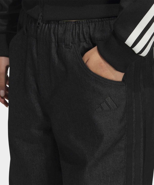 adidas（アディダス） ワイドパンツ ジーンズ デニム デニムパンツ