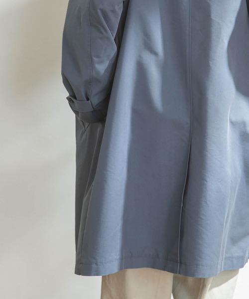 「FORK&SPOON」 ステンカラーコート 4 ベージュ メンズ_画像2