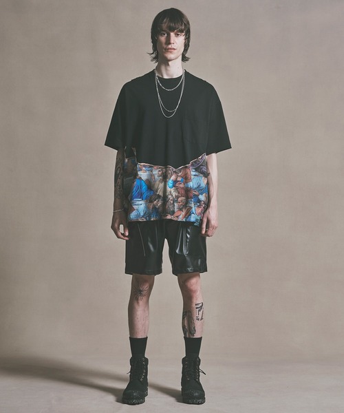 「MSML」 ハーフパンツ X-LARGE ホワイト メンズ_画像9
