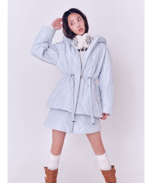 「LILY BROWN」 スカート「MARY QUANTコラボ」 1 ホワイト レディース_画像7