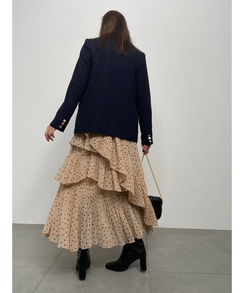 「SNIDEL」 フリルスカート 1 ピンク レディース_画像3