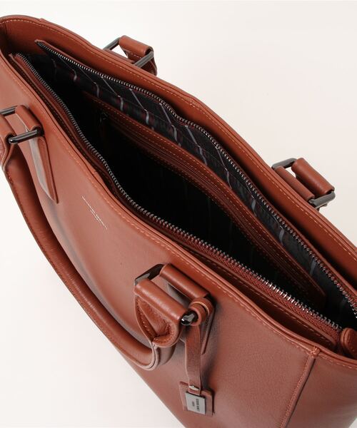 「KATHARINE HAMNETT LONDON 」 トートバッグ ONE SIZE ブラウン メンズ_画像4
