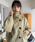 ブルゾン アウター stand collar ...の詳細画像2