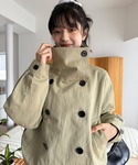 ブルゾン アウター stand collar ...の詳細画像3