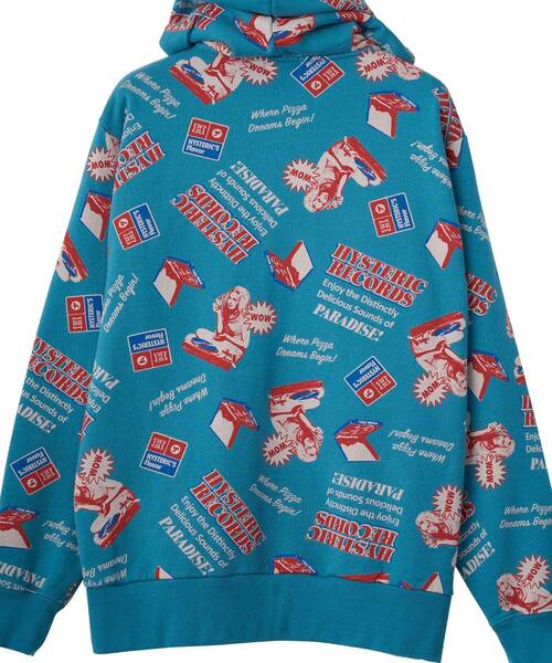 HYSTERIC GLAMOUR（ヒステリックグラマー） パーカー HYSTERIC RECORDS