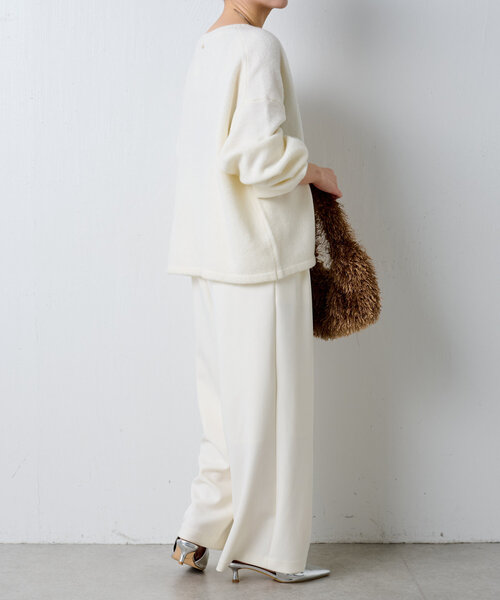 「COLLAGE GALLARDAGALANTE」 長袖ニット FREE グレー レディース_画像6