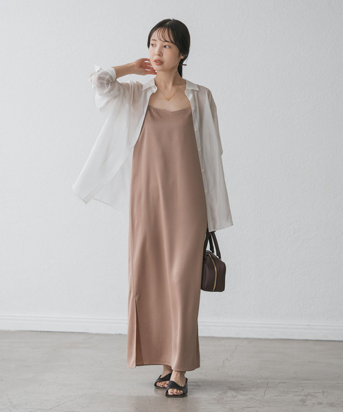 「NOBLE」 長袖シャツ FREE イエロー レディース_画像5