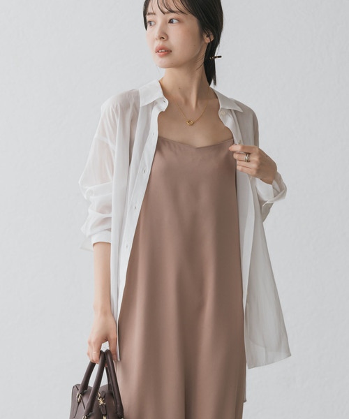 「NOBLE」 長袖シャツ FREE イエロー レディース_画像7