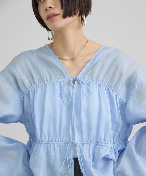 SALON adam et rope'（サロン アダム エ ロペ） ブラウス シャツ 「WEB