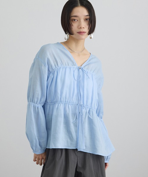 SALON adam et rope'（サロン アダム エ ロペ） ブラウス シャツ 「WEB