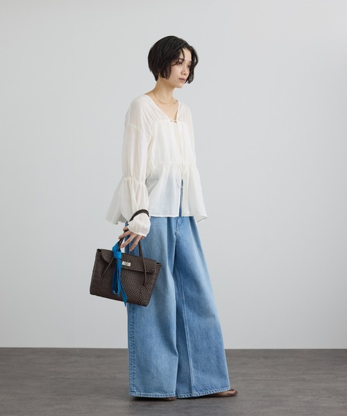 SALON adam et rope'（サロン アダム エ ロペ） ブラウス シャツ 「WEB