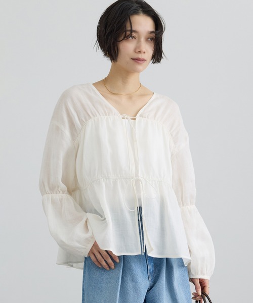 SALON adam et rope'（サロン アダム エ ロペ） ブラウス シャツ 「WEB