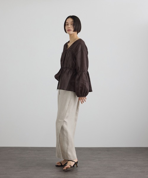 SALON adam et rope'（サロン アダム エ ロペ） ブラウス シャツ 「WEB