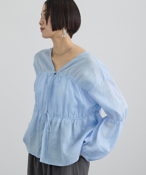 SALON adam et rope'（サロン アダム エ ロペ） ブラウス シャツ 「WEB