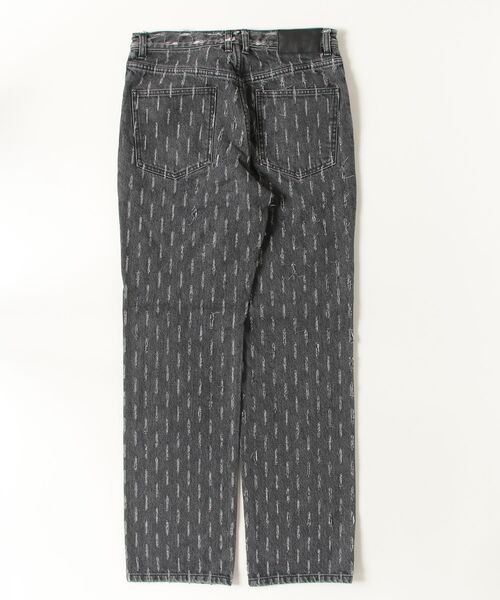 ジーンズ SLASHED DENIM PANTS メンズの画像