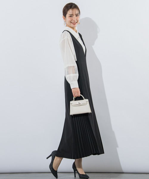 「VICKY」 スカート M ネイビー レディース_画像4