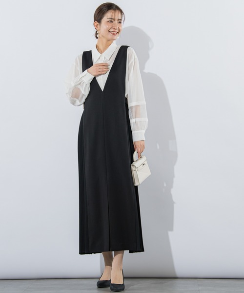 「VICKY」 スカート M ネイビー レディース_画像5