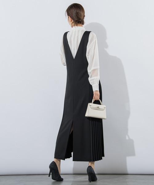 「VICKY」 スカート M ネイビー レディース_画像6