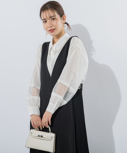 「VICKY」 スカート M ネイビー レディース_画像7