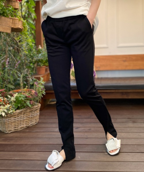 「AVIE」 イージーパンツ 38 ブラック レディース_画像3