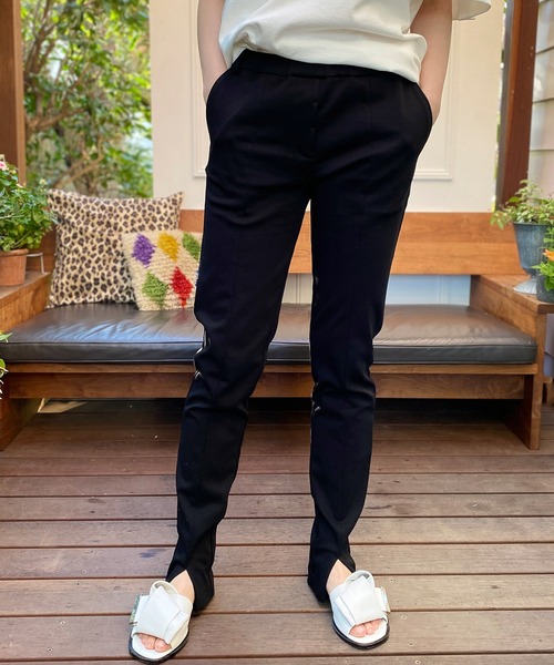 「AVIE」 イージーパンツ 38 ブラック レディース_画像4