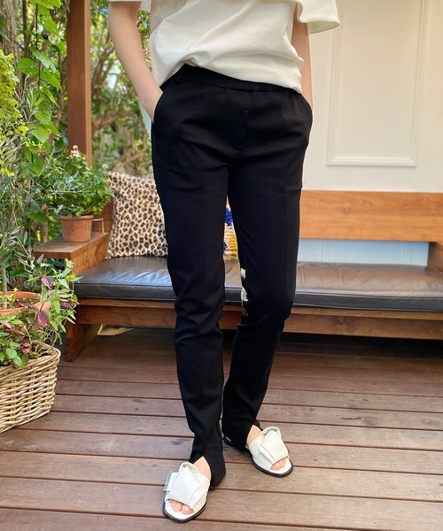 「AVIE」 イージーパンツ 38 ブラック レディース_画像5