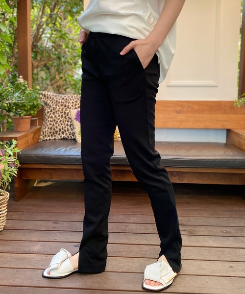 「AVIE」 イージーパンツ 38 ブラック レディース_画像8