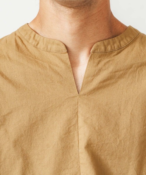 「quadro」 長袖シャツ LARGE オフホワイト メンズ_画像5