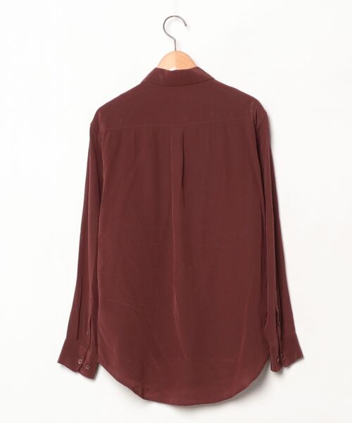 「EQUIPMENT」 長袖シャツ X-SMALL ブラウン レディース_画像2