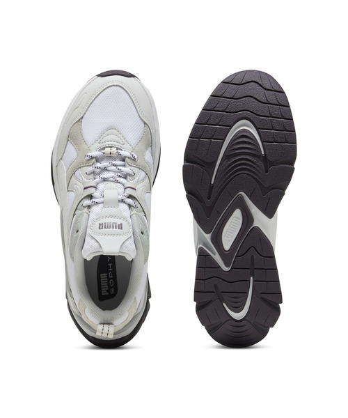 「PUMA」 ローカットスニーカー 25.5cm グレー系その他2 レディース_画像9