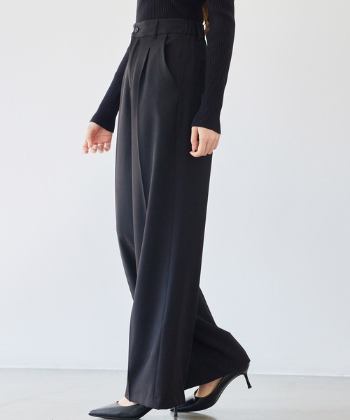 「DRESS PLUS」 パンツ M ブラウン レディース_画像3