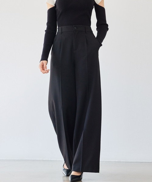 「DRESS PLUS」 パンツ M ブラウン レディース_画像7