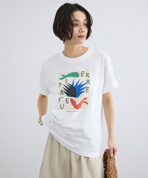 SALON adam et rope'（サロン アダム エ ロペ） tシャツ 「WEB限定