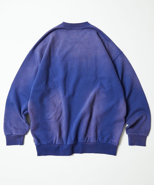 「NAUTICA」 スウェットカットソー SMALL パープル メンズ_画像3
