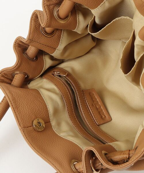 「carino」 トートバッグ - ブラウン レディース_画像4