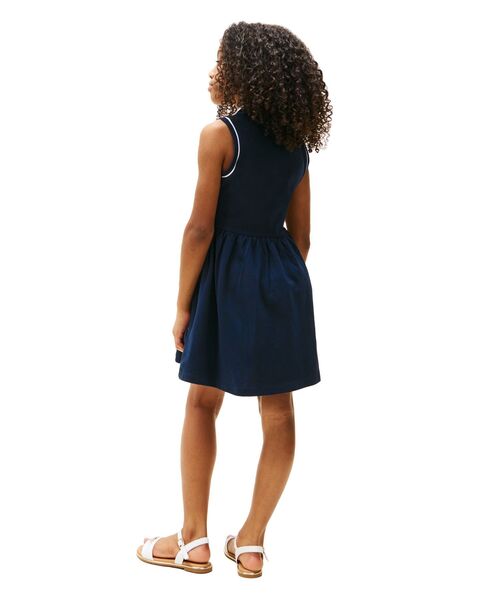 ワンピース GIRLS スリーブレスポロワンピース キッズ 子供服の画像