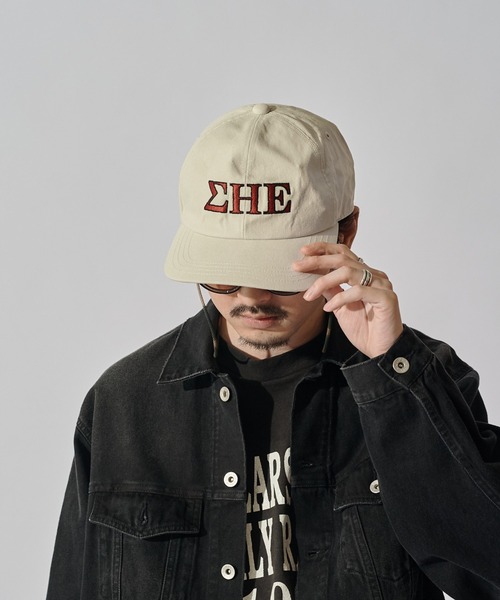 C-PLUS HEAD WEARS キャップ 帽子 「CPH」deep 6panel cap greek